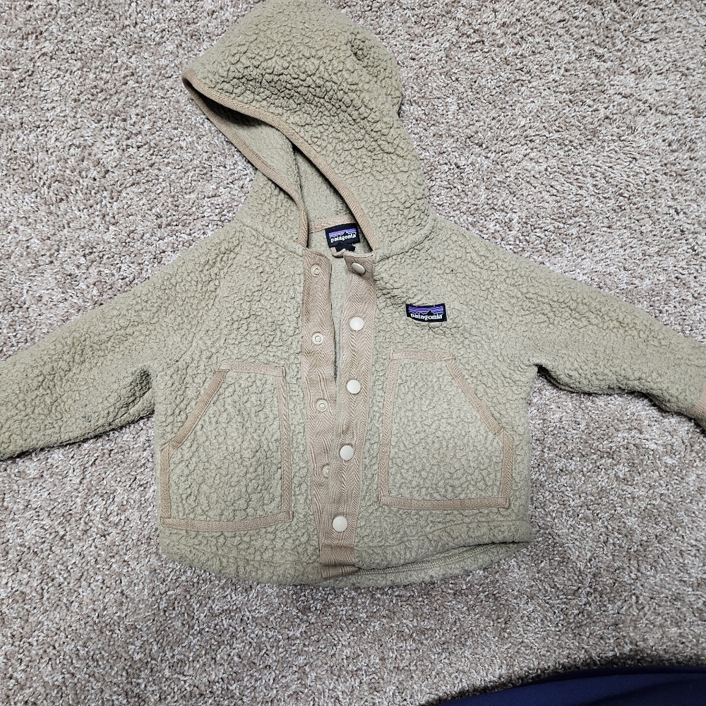 Patagonia fuzzy jacket